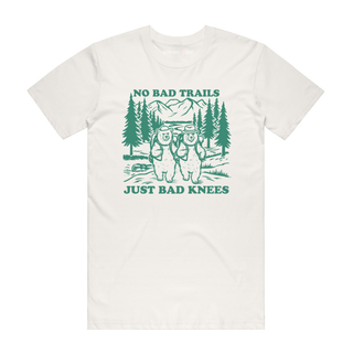 No Bad Trails Just Bad Knees - Bears - Funny Tee