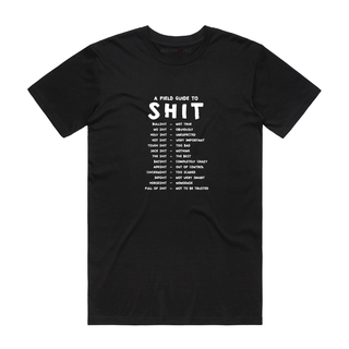 A Field Guide - Funny T-Shirt - Black