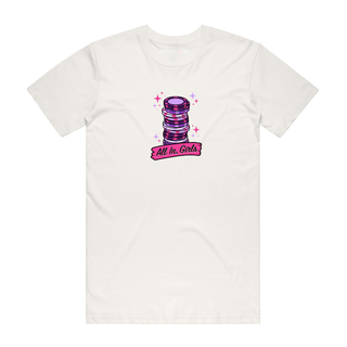 All In, Girls (Casino) - Graphic T-Shirt - Natural