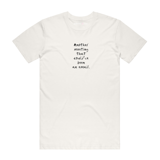 Another Meeting (Black) - Job T-Shirt - Natural