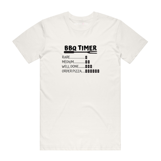 Beer Timer - Funny T-Shirt - Natural