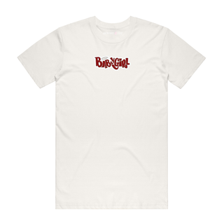 Baby Girl (Red) - Slogan T-Shirt - Natural