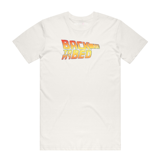 Back To My Bed - Slogan T-Shirt - Natural
