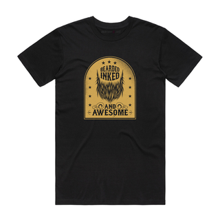 Bearded Inked - Dad T-Shirt - Black