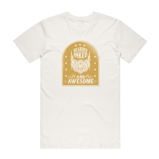 Bearded Inked - Dad T-Shirt - Natural