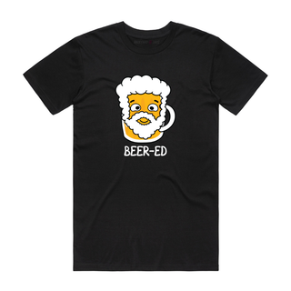 Beer-ed - Funny T-Shirt - Black
