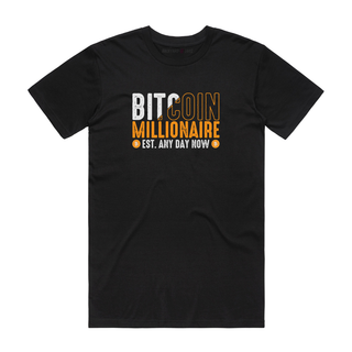 Bitcoin Millionaire - Crypto T-Shirt - Black
