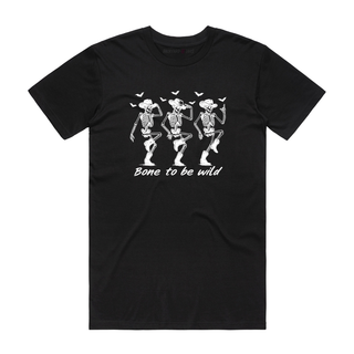 Bone To Be Wild - Halloween T-Shirt - Black