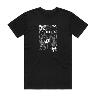 Boo - Jee Ghost - Halloween T-Shirt - Black
