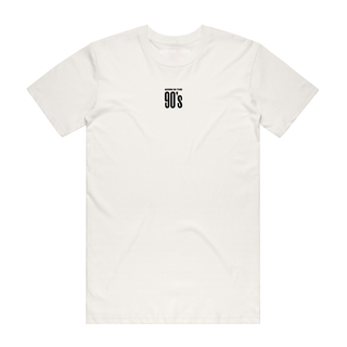 Born In The 90s (Black) - Slogan T-Shirt - Natural