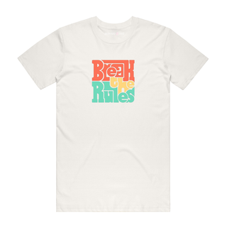 Break The Rules - Slogan T-Shirt - Natural