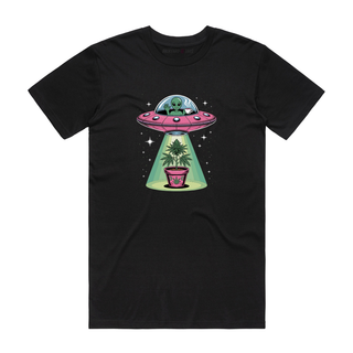 Bud Abduction - Graphic T-Shirt - Black