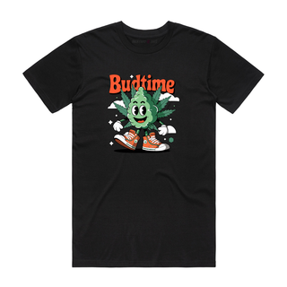 Bud Time - Graphic T-Shirt - Black