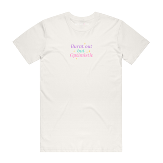 Burnt Out - Job T-Shirt - Natural
