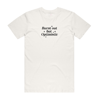 Burnt Out (Black) - Job T-Shirt - Natural