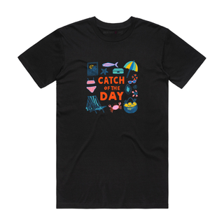 Catch Of The Day - Graphic T-Shirt - Black