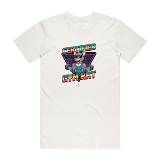 Certified Gym Rat - Gym T-Shirt - Natural