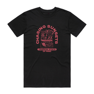 Chasing Sunsets - Graphic T-Shirt - Black