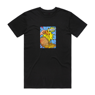 Cheesy - Food T-Shirt - Black