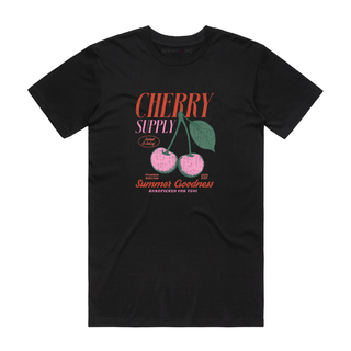 Cherry Supply - Graphic T-Shirt - Black