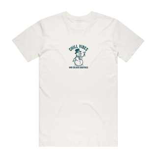 Chill Vibes - Christmas T-Shirt - Natural