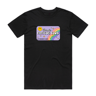 Chronic Fatigue Club - Funny T-Shirt - Black