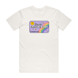 Chronic Fatigue Club - Funny T-Shirt - Natural