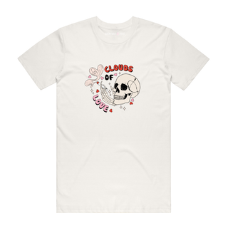 Clouds Of Love - Valentine's Day T-Shirt - Natural