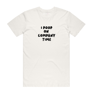 Company Time (Black) - Job T-Shirt - Natural