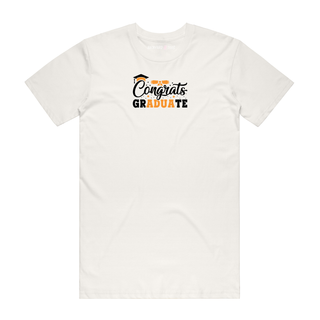 Congrats Graduate - Graduation T-Shirt - Natural