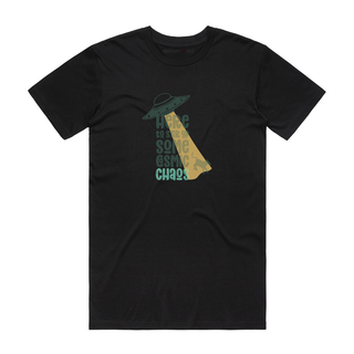 Cosmic Chaos - Graphic T-Shirt - Black