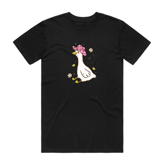 Cowgirl Goose - Graphic T-Shirt - Black