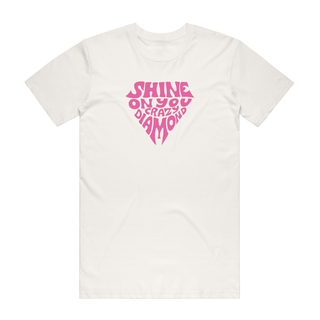 Crazy Diamond - Slogan T-Shirt - Natural