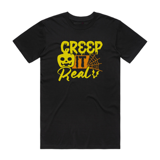 Creep It Real -  Halloween T-Shirt - Black