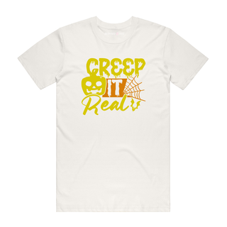 Creep It Real -  Halloween T-Shirt - Natural