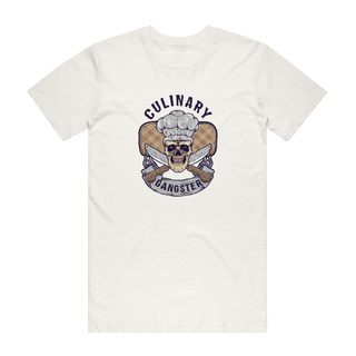 Culinary Gangster - Graphic T-Shirt - Natural