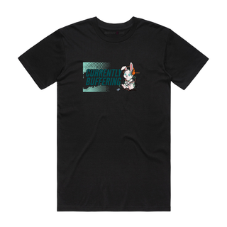 Currently Buffering - Funny T-Shirt - Black