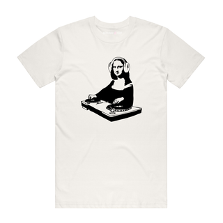 DJ Mona Lisa - Music T-Shirt - Natural
