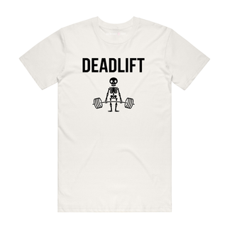 Dead Lift - Gym T-Shirt - Natural