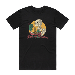 Deadly Ramen - Halloween T-Shirt - Black