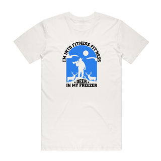 Deer In My Fridge - Hunting T-Shirt - Natural
