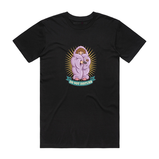 Do Not Disturb (Cosy) - Graphic T-Shirt - Black