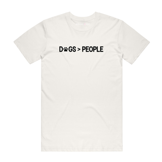 Dogs People - Dog T-Shirt - Natural