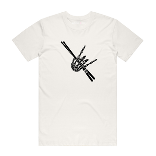 Drum Sticks - Music T-Shirt - Natural
