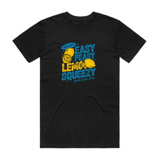 Easy Peasy Lemon Squeezy - Graphic T-Shirt - Black