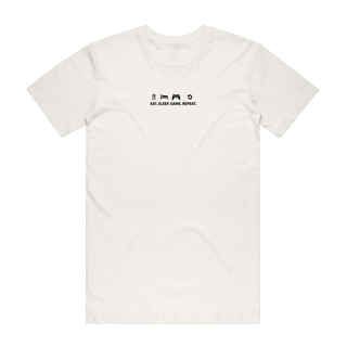 Eat Sleep Game Repeat - Gaming T-Shirt - Natural