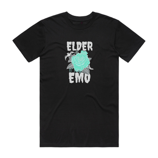 Elder Emo (Rose) - Halloween T-Shirt - Black