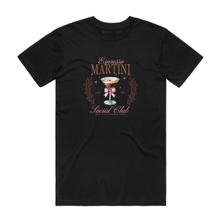 Espresso Martini Social Club - Graphic T-Shirt - Black