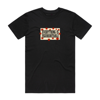 Everything Is Figureoutable - Slogan T-Shirt - Black