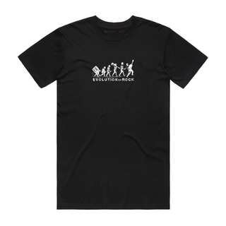 Evolution Of Rock - Music T-Shirt - Black